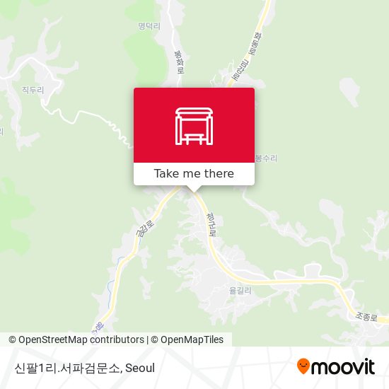 신팔1리.서파검문소 map