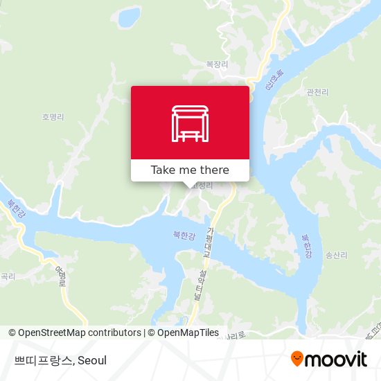 쁘띠프랑스 map