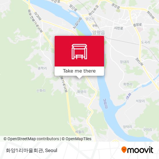 화양1리마을회관 map