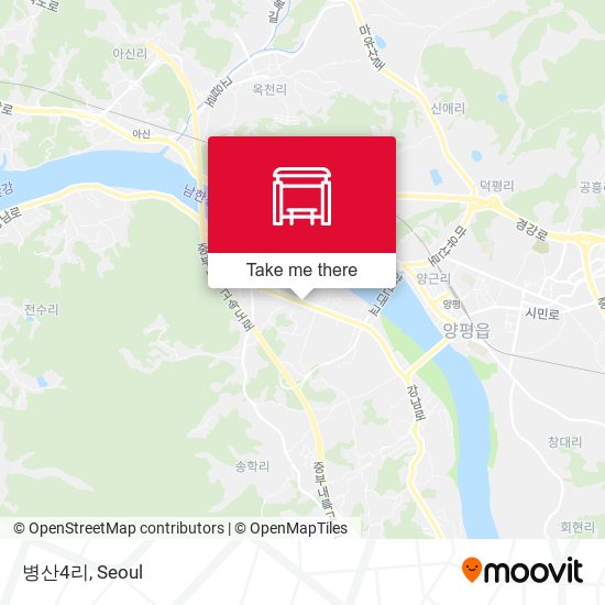 병산4리 map