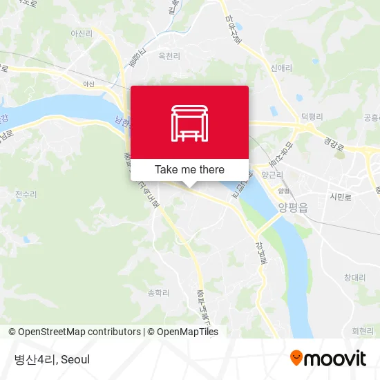 병산4리 map