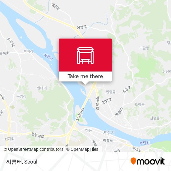 씨름터 map