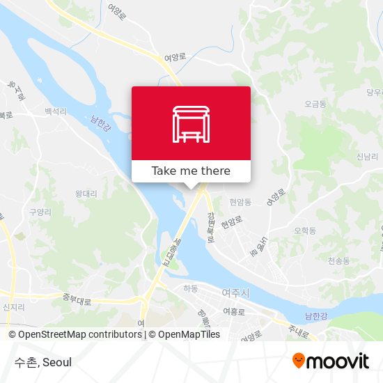 수촌 map