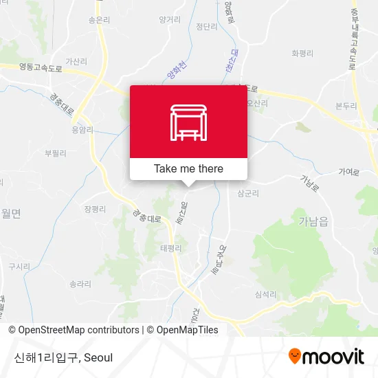 신해1리입구 map