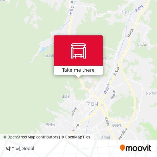 약수터 map