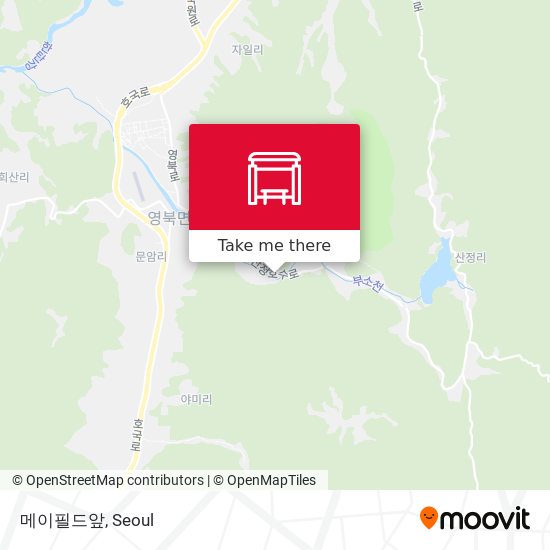 메이필드앞 map