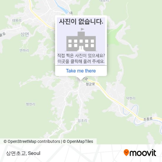 상면초교 map