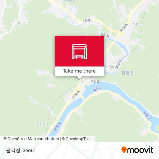 팔각정 map