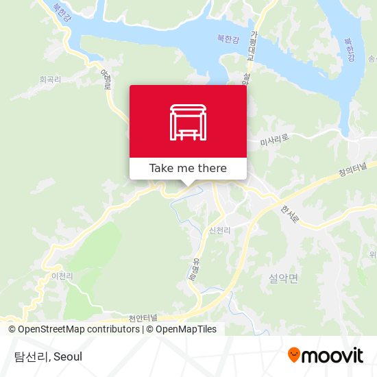 탐선리 map