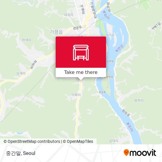 중간말 map