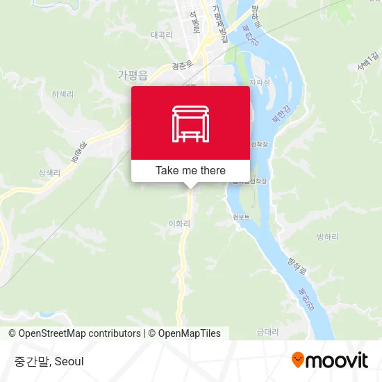 중간말 map