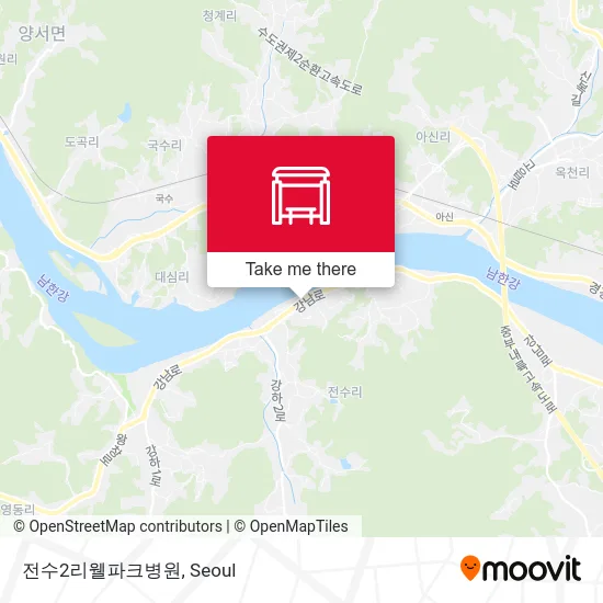 전수2리웰파크병원 map
