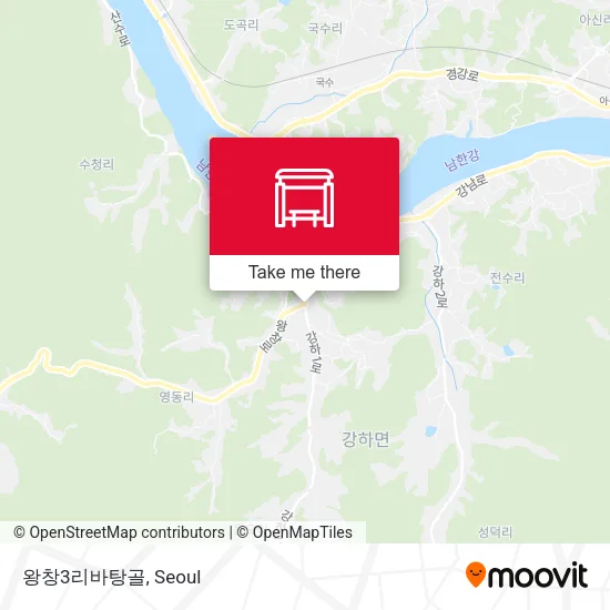 왕창3리바탕골 map