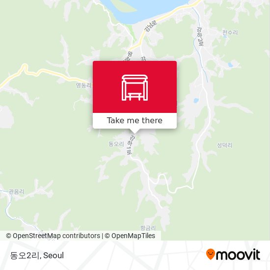 동오2리 map