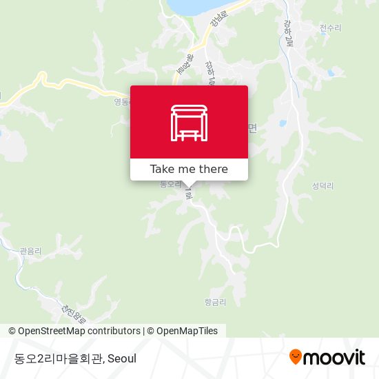 동오2리마을회관 map