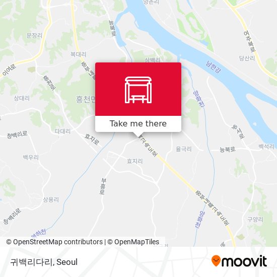 귀백리다리 map