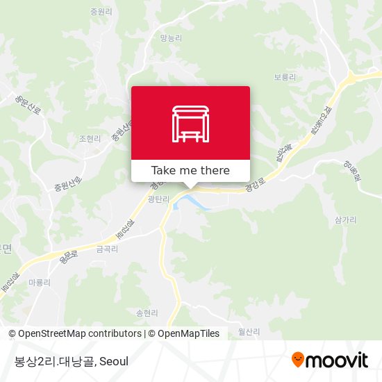 봉상2리.대낭골 map
