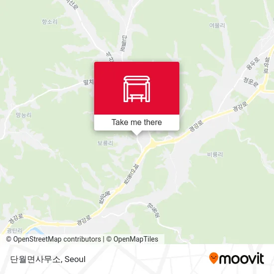 단월면사무소 map