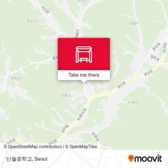 단월중학교 map