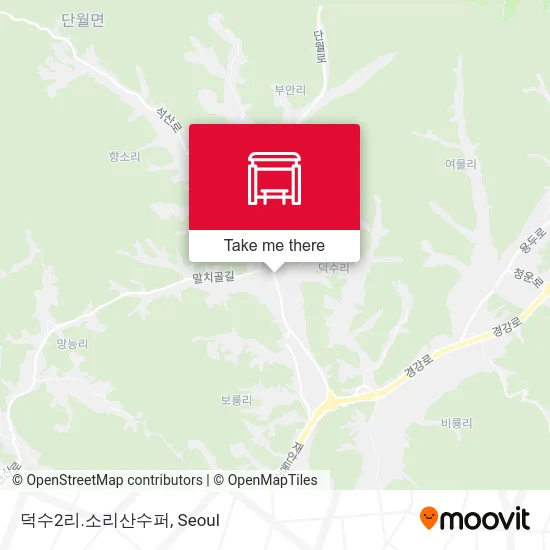 덕수2리.소리산수퍼 map