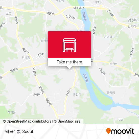 멱곡1통 map