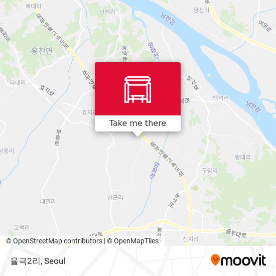 율극2리 map