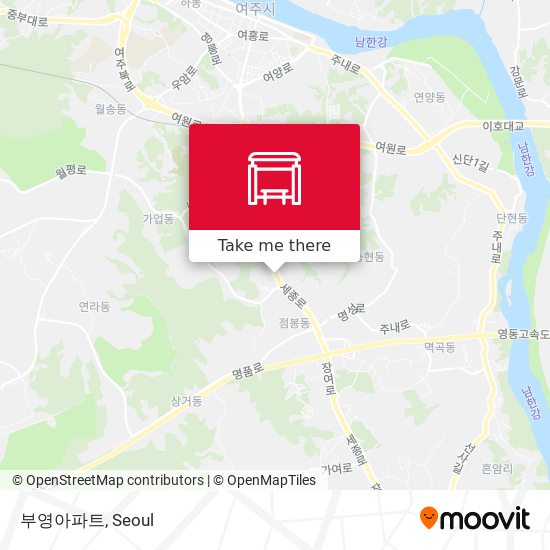 부영아파트 map