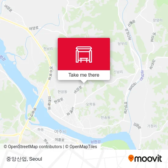 중앙산업 map