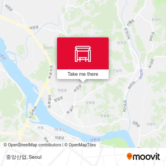 중앙산업 map