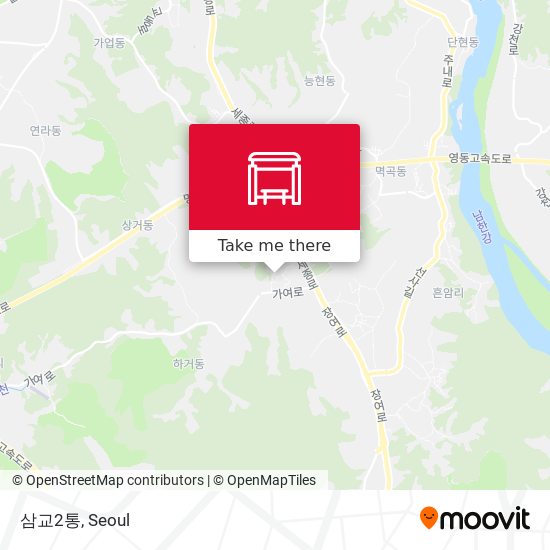 삼교2통 map