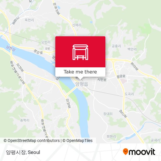 양평시장 map