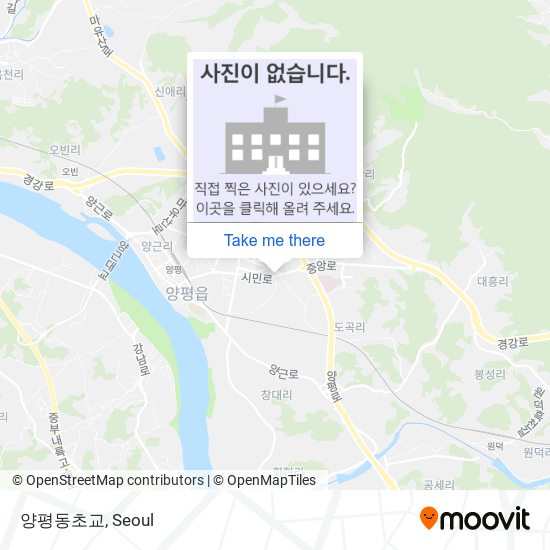 양평동초교 map