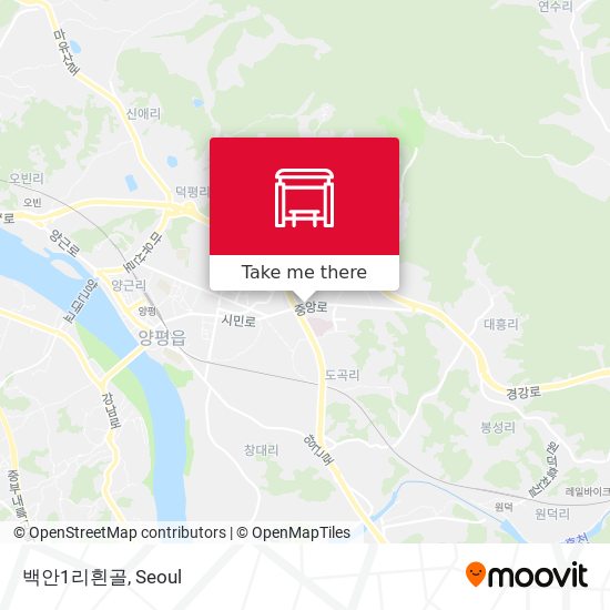 백안1리흰골 map