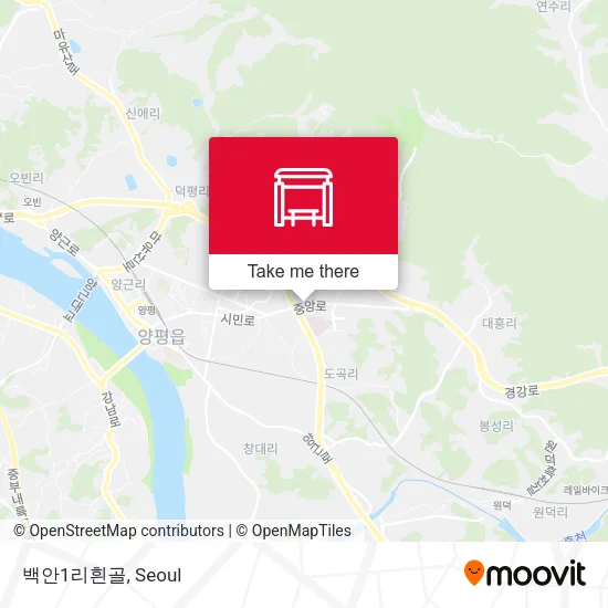 백안1리흰골 map