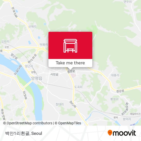 백안1리흰골 map