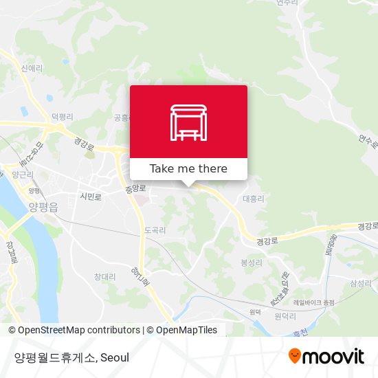양평월드휴게소 map