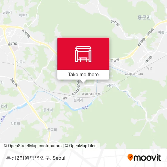 봉성2리원덕역입구 map