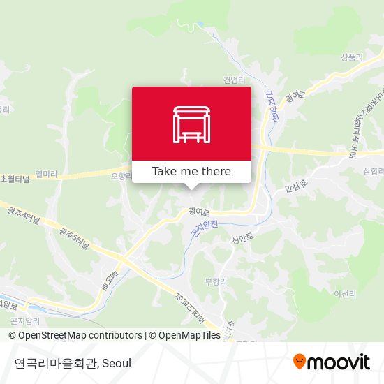 연곡리마을회관 map