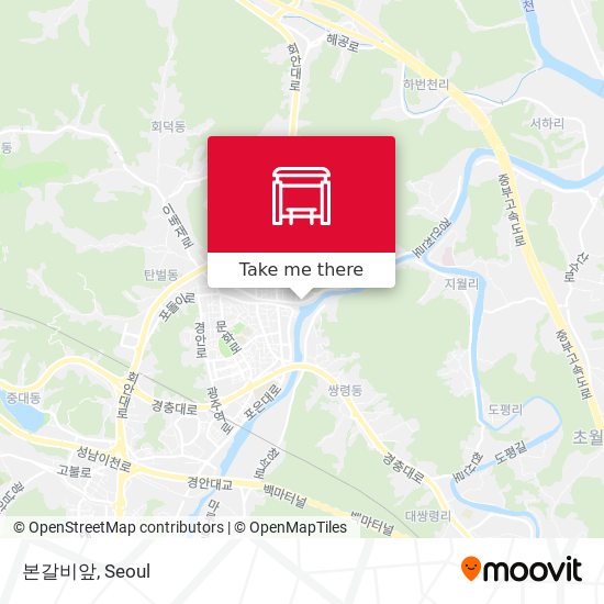 본갈비앞 map