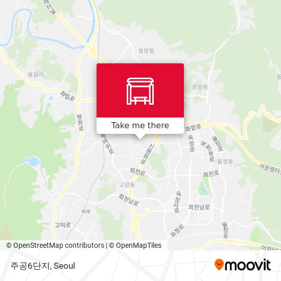 주공6단지 map