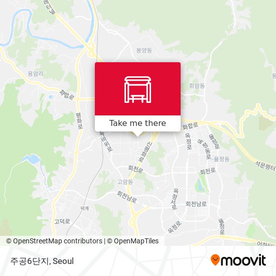 주공6단지 map