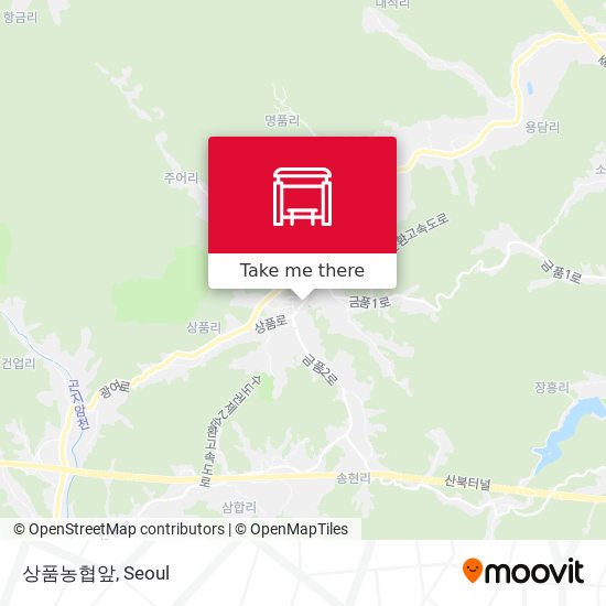 상품농협앞 map