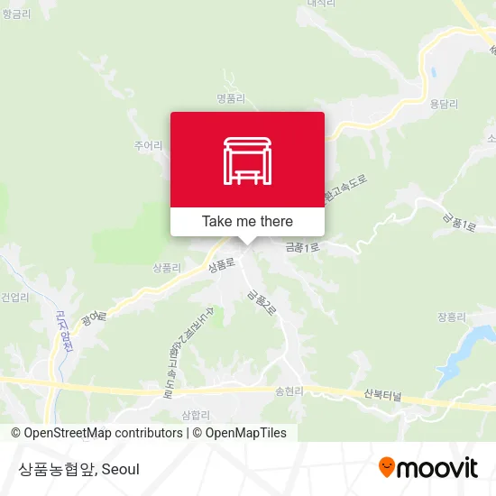 상품농협앞 map