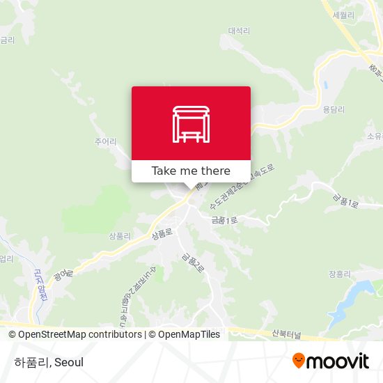 하품리 map