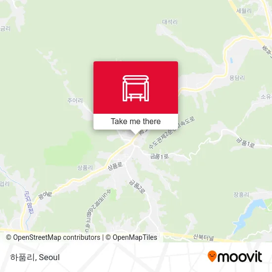 하품리 map