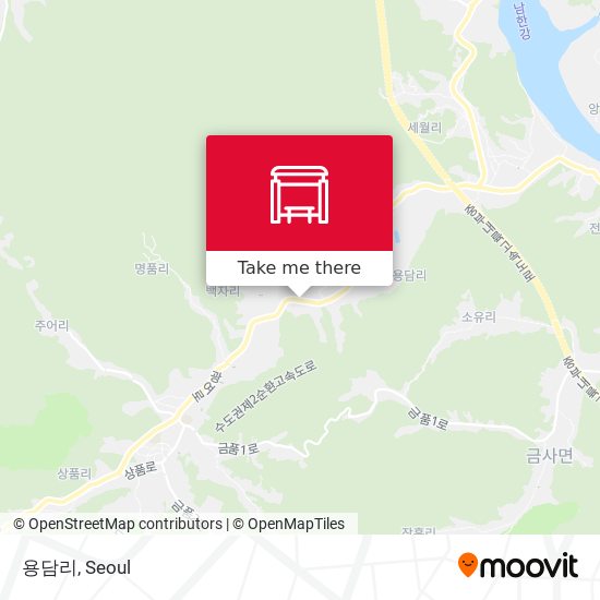 용담리 map