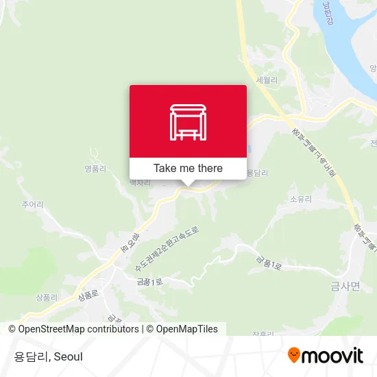 용담리 map