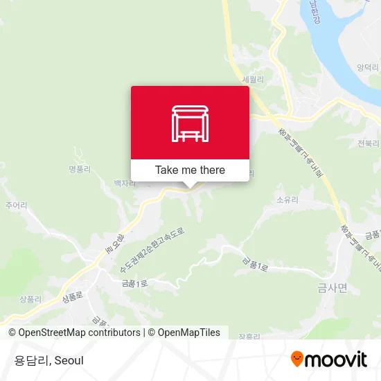 용담리 map