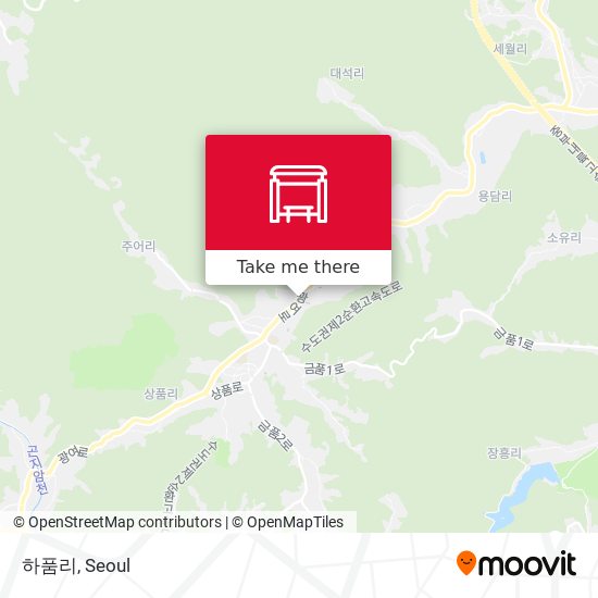 하품리 map