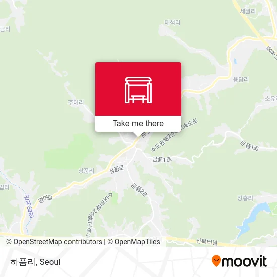 하품리 map